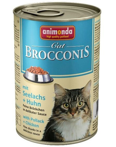 ANIMONDA Brocconis Losos + kuracie mäso 0.4kg