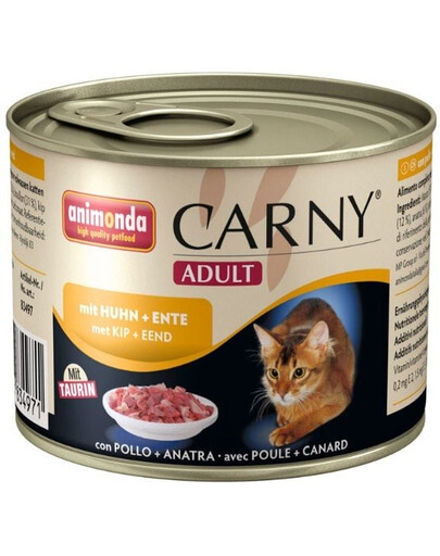ANIMONDA Carny Adult kura a kačica 200 g