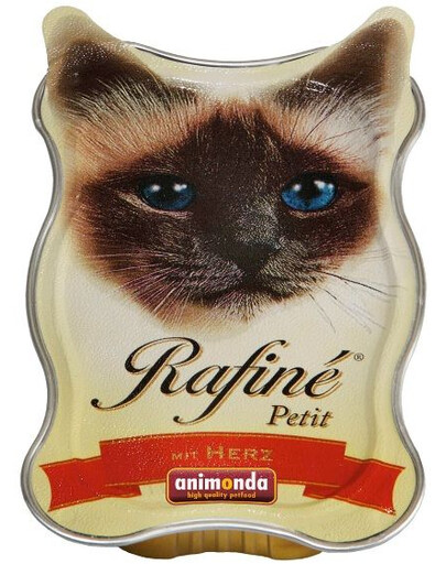ANIMONDA Rafiné Petit Paštika pro kočky se srdcem 85g