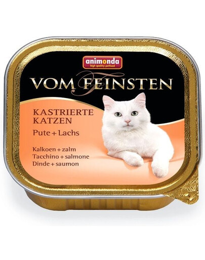 ANIMONDA Vom Feinsten Sterilised morčacie a losos 100g