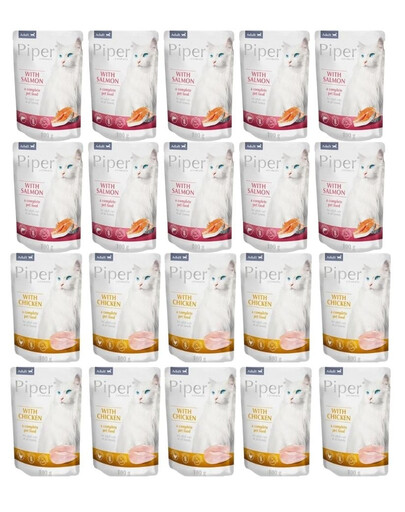 PIPER Animals Cat Adult Vrecúška pre mačky 20x100 g