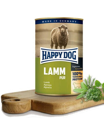 Puszka dla psa - jagnięcina (lamm pur) 800g