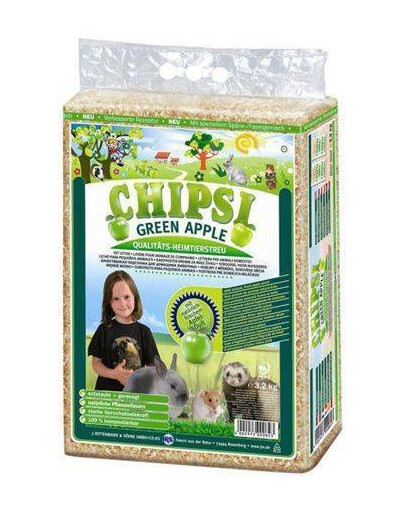 JRS Chipsi zelené jablko 60 l piliny