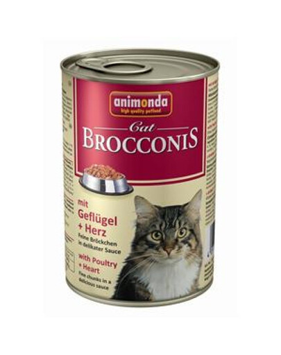 ANIMONDA Brocconis Drůběž + Srdce 0.4kg
