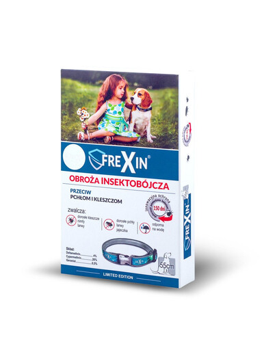 FREXIN Insekticídny obojok pre psa 55 cm
