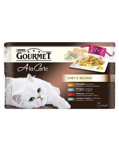 saszetka 85 g a la carte mix 3+1 gratis