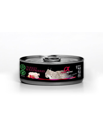 Turkey with raspberries Indyk z malinami 85 g
