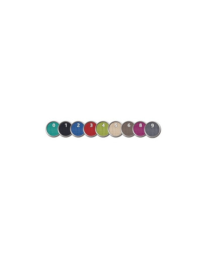 TRIXIE Smycz podwójna 2m/20mm czarna