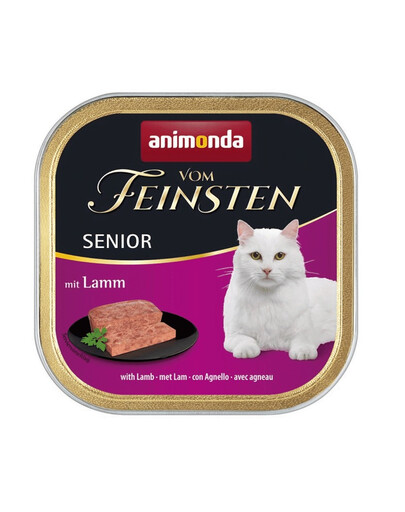 ANIMONDA Vom Feinsten Senior s jahňacím mäsom 100g