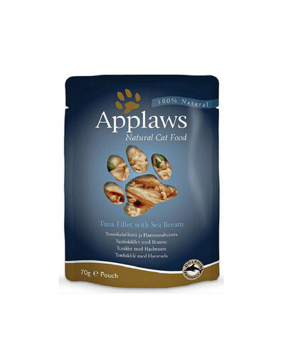 Applaws Pouch saszetki w bulionie 12 x 70 g