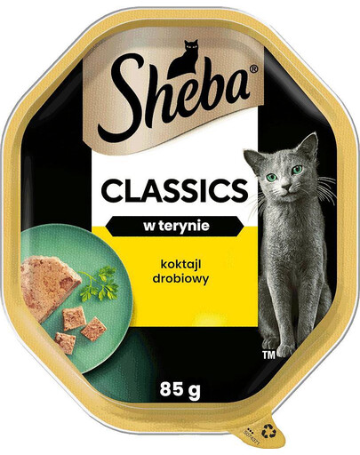 Classics 85g*22 Koktajl Drobiowy - mokra karma dla kotów w pasztecie
