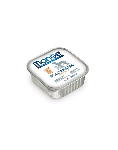 MONGE Monoprotein 150g Krmivo s kačacím mäsom pre psov