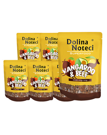 DOLINA NOTECI SuperFood Klokan a hovädzie mäso 10x300 g