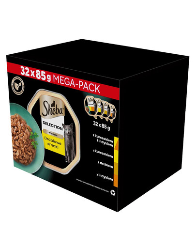 Select Slices in Gravy Mix hydinových príchutí v omáčke hydina, kura a morka 32x85g