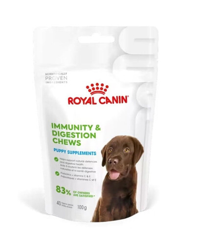 ROYAL CANIN Immunity Digestion Puppy Supplements 100g doplnok pre správne trávenie a imunitu šteniat