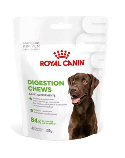 ROYAL CANIN Digestion Adult Dog Supplements 160g prípravok pre správne trávenie dospelých psov