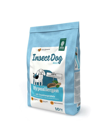 GREEN PETFOOD InsectDog Hypoallergen 10 kg