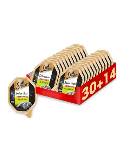Selection in Sauce z Królikiem 44 x 85g (30 + 14 gratis)