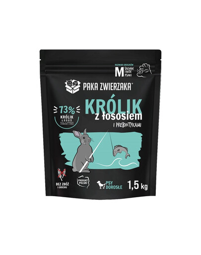 PAKA ZWIERZAKA Seventh Heaven 1,5 kg Krmivo s králikom a lososom