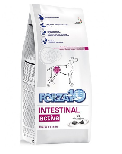 FORZA 10 Intestinal Active Nutraceutical Diet pre psov so zažívacími problémami 4 kg