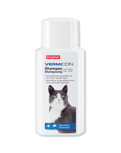 BEAPHAR Vermicon Šampón proti blchám pre mačky 200 ml