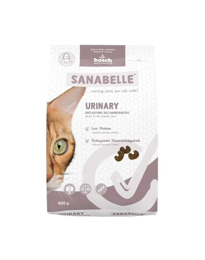 SANABELLE Urinary 400 g Krmivo pre mačky so citlivým močovým systémom