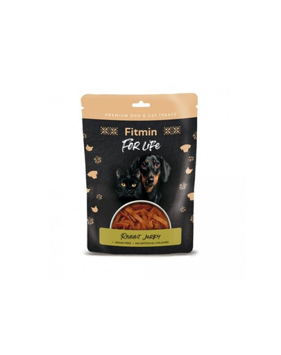 FITMIN For Life Rabbit 70g Jerky Králik