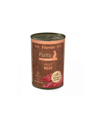 FITMIN Purity Adult Dog Beef 400g Hovädzie krmivo pre psov