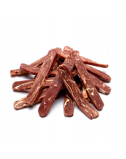 Paski z kaczki i dorsza 500 g przysmak dla psa