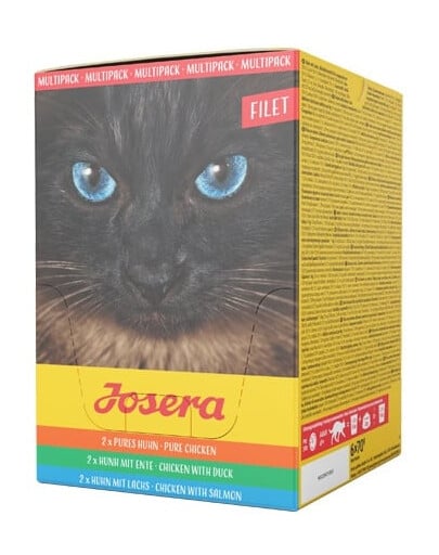 JOSERA Multipack Filet 6x70 g mokrá strava pre dospelé mačky