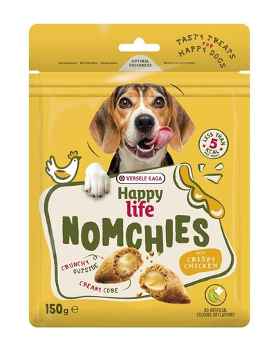 VERSELE-LAGA Happy Life Snack Nomchies Chicken 150g pochúťka podporujúca imunitu