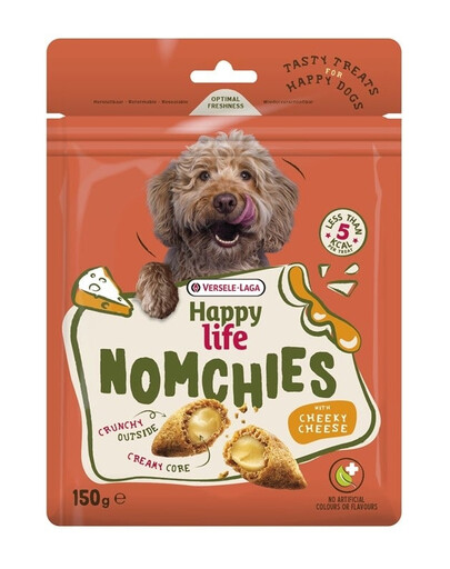 VERSELE-LAGA Happy Life Snack Nomchies Cheese 150g pochúťka podporujúca zdravie kĺbov