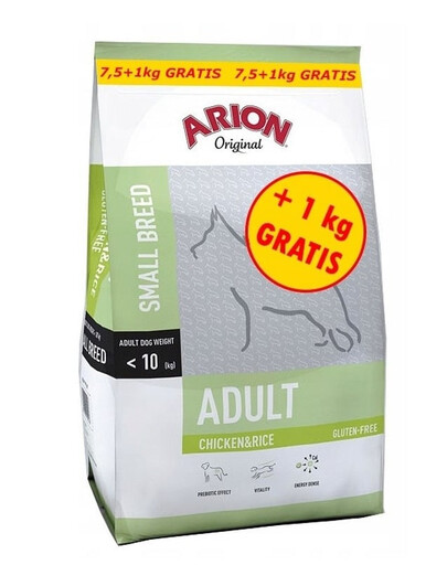 ARION Original Adult Small Chicken and Rice 8,5 kg (7,5 + 1 kg zdarma)