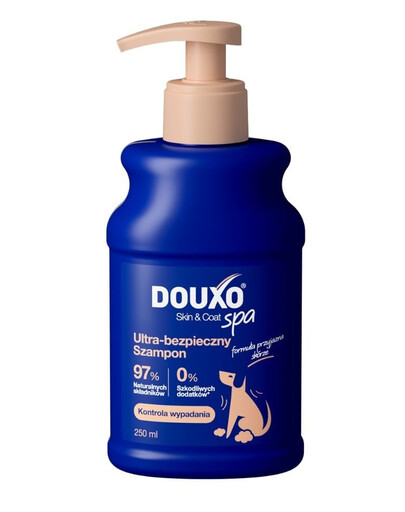 DOUXO Skin & Coat Spa Shed Control Shampoo 250ml šampón pre psov proti vypadávaniu srsti
