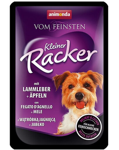 Saszetka vom Feinsten Kleiner Racker z wątróbką jagnięcą i jabłkiem 85 g