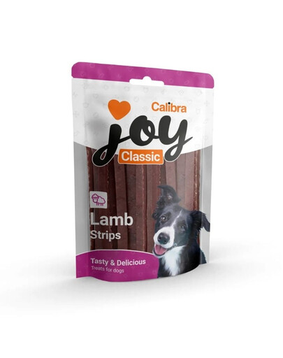 CALIBRA Joy Dog Classic Lamb Strips 80 g polomokré pásiky jahňaciny