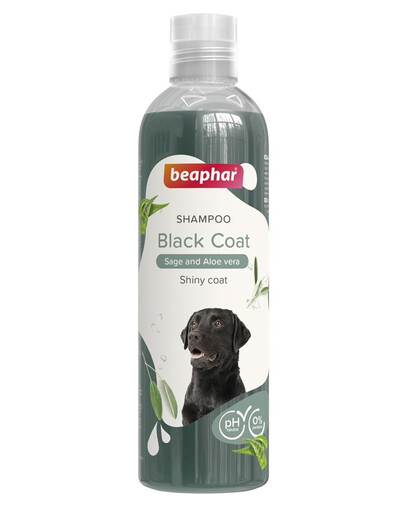BEAPHAR Shampoo Black Coat 250 ml šampón na čiernu a veľmi tmavú srsť pre psov