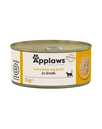 APPLAWS Cat Adult in Broth puszka w bulionie 70 g dla dorosłych kotów