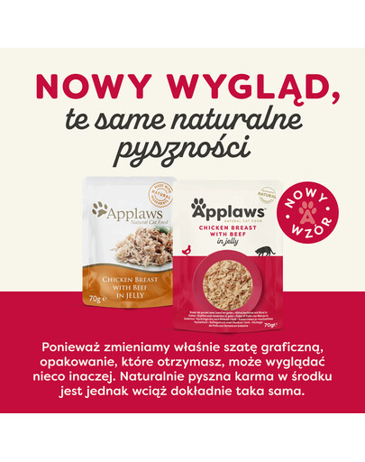 APPLAWS 70 g vrecko mokrého krmiva pre mačky v želé