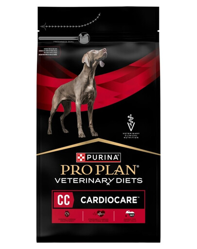 PURINA PRO PLAN Veterinary Diets Canine CC Cardiocare 3 kg pre psov vyžadujúcich podporu funkcie srdca