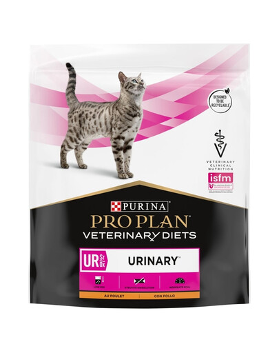 PURINA PRO PLAN Veterinary Diets Feline Urinary 350 g suchá krmiva pre mačky s problémami močového traktu