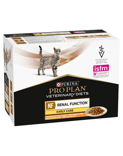 PURINA PRO PLAN Veterinary Diets Feline NF Renal Function Early Care 10x85 g
