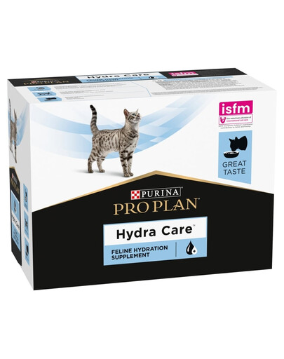 PURINA PRO PLAN Hydra Care 10x85 g doplnková hydratačná strava pre mačky