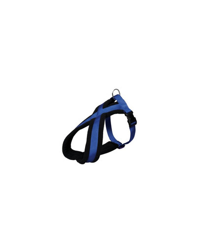 TRIXIE Postroj pre psov premium ( S - M ) 40 - 60 cm / 25 mm modrý