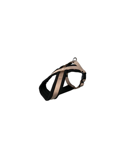 TRIXIE Postroj prs psov premium ( L - XL ) 70 – 100 cm / 25 mm béžový