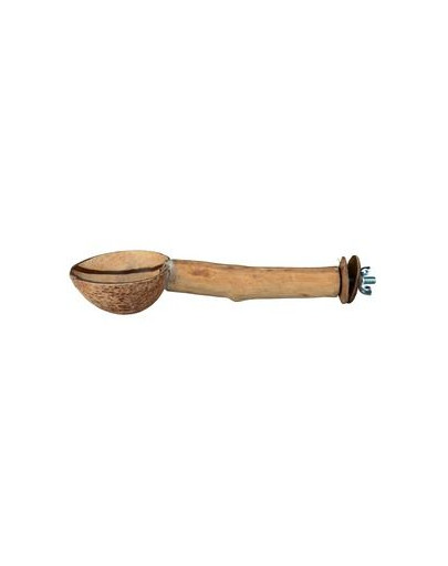 TRIXIE Drevené bidielko s kokosovou miskou 25 cm