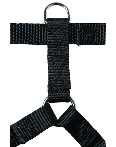 ZOLUX Postroj pre psov 30/45 cm 15 mm čierny