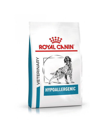 ROYAL CANIN Veterinary Dog Hypoallergenic 4x2 kg suché krmivo pre dospelých psov s nežiaducimi reakciami na krmivo