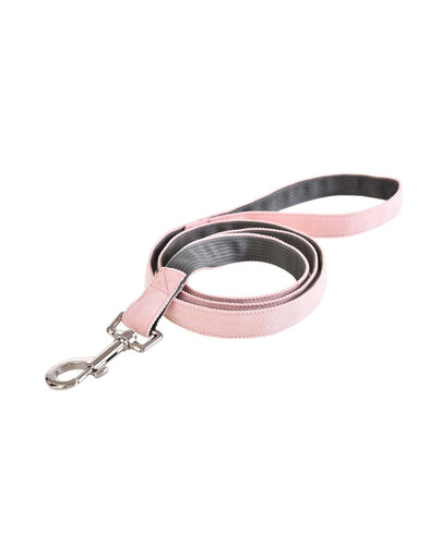 BARRY KING Little Bears Vodítko pre šteniatka a malé psy 1,5x120cm sivo-ružové