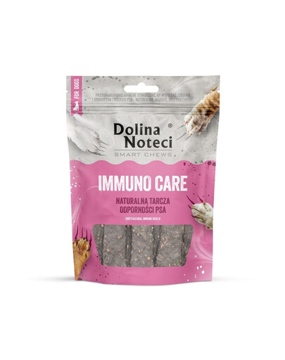 DOLINA NOTECI Smart Chews Immuno Care 100g podpora imunity, sušené pamlsky pro psa